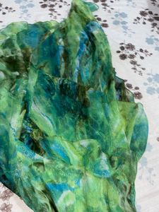 Green Ruffle Bodycon Dress
