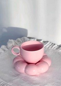 Pink Ceramic Cloud Mug