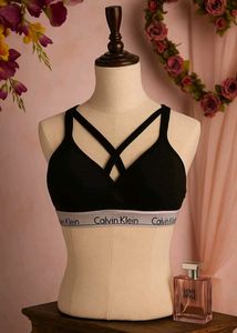 🇳🇿💫💗 Calvin Klein Black Criss-Cross Bralet