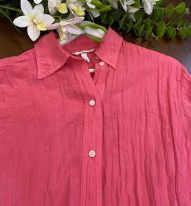 Pink Button-Down Shirt