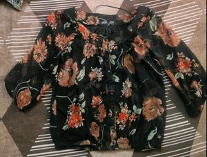 Harpa Georgette Shirt Top