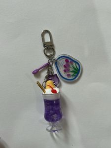 Purple Soda Icecream Keychain 💟