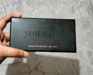 SWISS BEAUTY 12 Color Ultra Professional Eyeshadow
