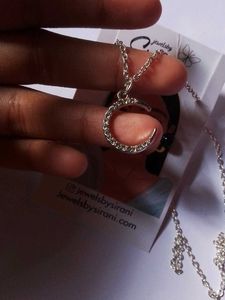 Moon Pendant Necklace