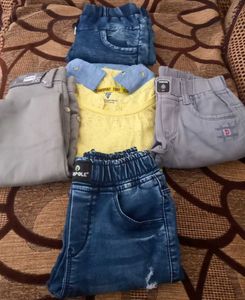 BRANDED JEANS PACK OF 4 Get Free T-shirt