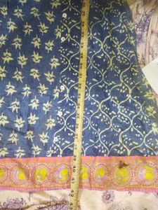 Blue Kurta For Woman