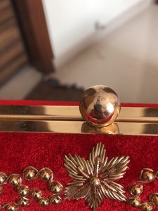 Handwork Clutch With Velvet