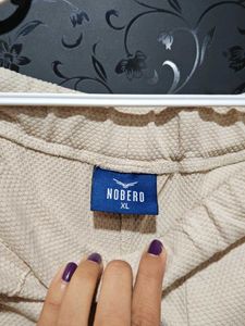 oversized Beige T-Shirt and Joggers set