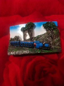 Beautiful Darjeeling Toy Train Fridge Magnet