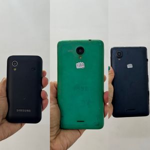 Selling 1 samsung And 2 Micromax Phones