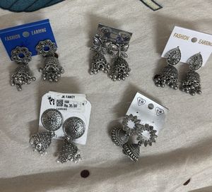 Jhumka Earrings Set