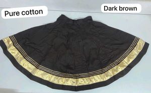 Ethnic Skirt*100% Pure Cotton Fabric Chaniya with