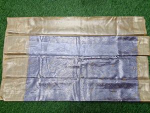 Navy Blue Kanjeevaram Silk Saree