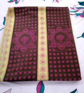 Dubble Bed Sheet With 2 Pillow Cover