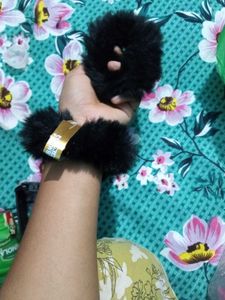 Fluffy Hair Tie