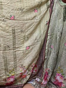 Party Wear Digital Print Embroidery Dress
