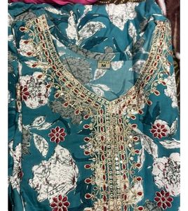 Blue Anarkali No Offer Direct Buy