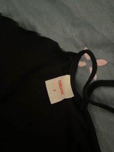 Black Napkin Top