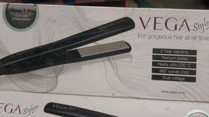 New Vega Straightener But Oneside Burnt