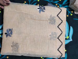 Elegant Embroidered Saree