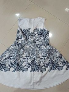 Striped Navy dress &amp; White Dres