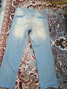 Distressed Denim Jeans