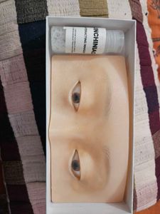 Eye Dummy For Eyemakeup &amp; Eyebrow Practice.