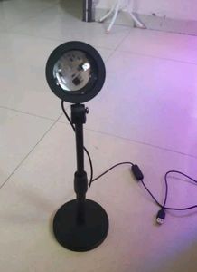 Sunset lamp set for photography, decoration
