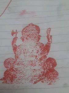Ganesha Wooden Stamp