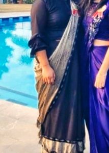 Frilled Saree Double Shade (Women&#39;s)