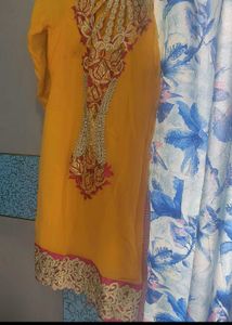 Women Party Wear Kurta With Dupatta