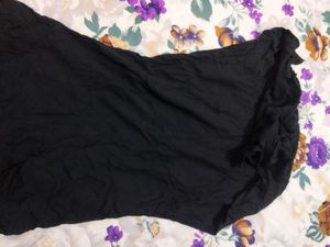 Black Buttoned Top