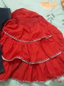 Skirt Top Set New