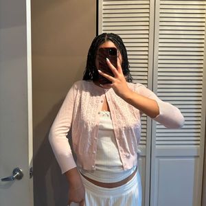 ELLE  Korean Y2k cardiagan