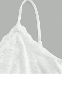 lace white dress