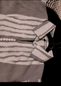 Striped Crop Top