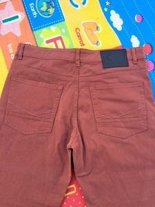 Brown Casual Jeans