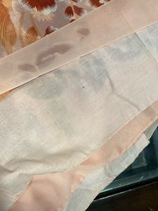Flower prints Synthetic saree