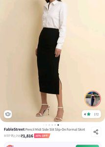 Black Pencil Skirt