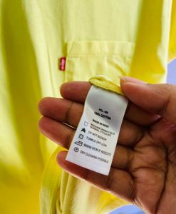 Plain Lemon Yellow Tshirt
