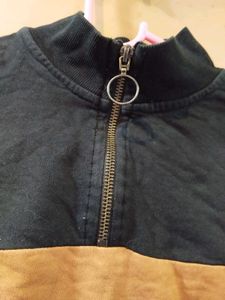 Brown Zipper Full Sleeves