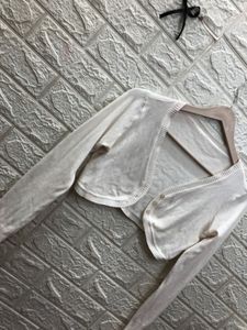 Elegant Cream Cardigan🐰