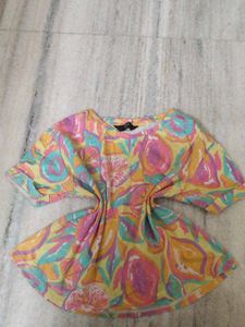 Multi Color Crop Top