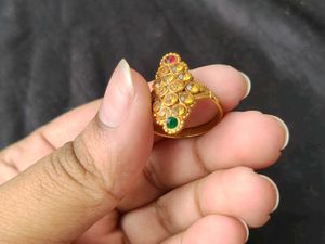 Traditional Gold Plated Finger Ring