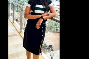 Popnetic Branded Black Skirt