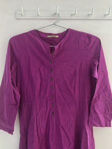 Purple Casual Dress