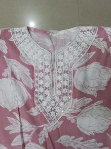Floral Print Kurta