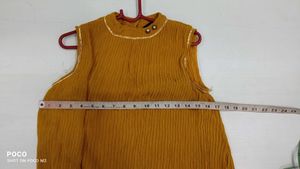 Mustard Tiered Dress