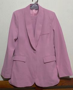 Pink Blazer &amp; Pants Set