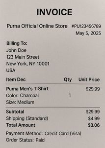 PUMA GYM CASUAL T SHIRT 🖤✨